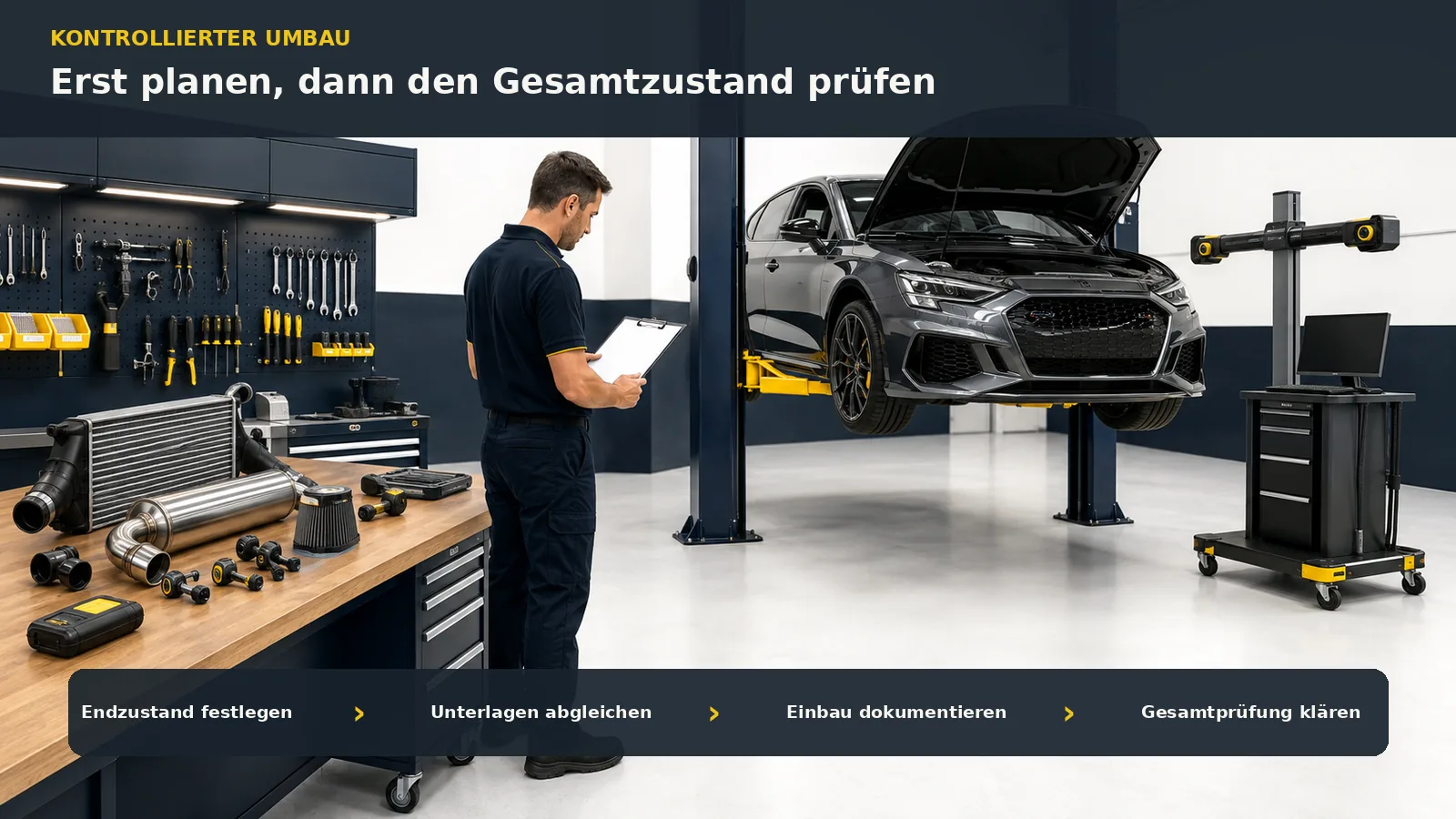 Vier Schritte für einen kontrollierten Umbau