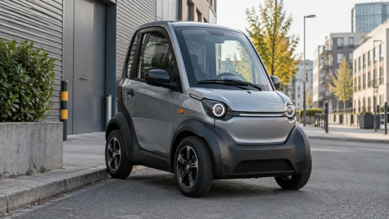 Microcar L6e-BP und L7e-CP. KI-generiertes Symbolbild · redaktionell geprüft.