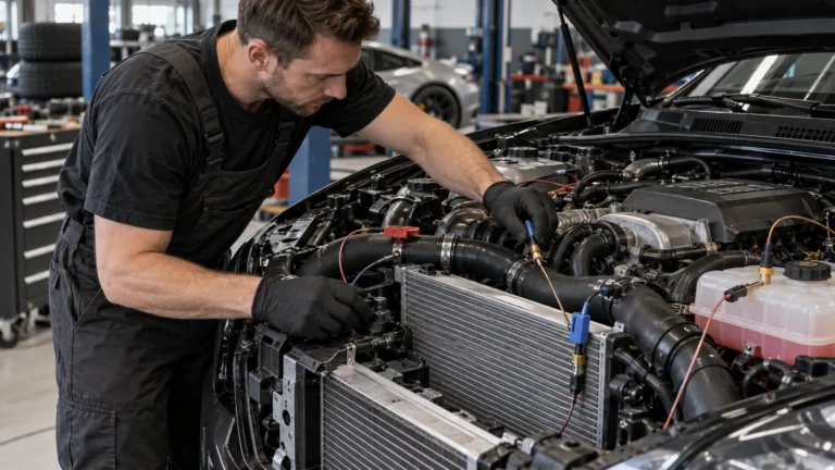 Motortemperatur messen: welche Werte beim Überhitzen wirklich zählen. KI-generiertes Symbolbild · redaktionell geprüft.
