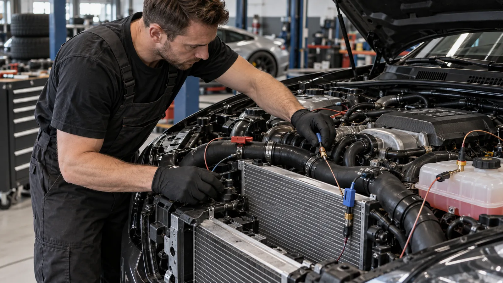 Motortemperatur messen: welche Werte beim Überhitzen wirklich zählen. KI-generiertes Symbolbild · redaktionell geprüft.