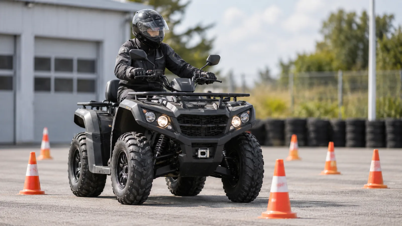 Quad-Führerschein. KI-generiertes Symbolbild · redaktionell geprüft.
